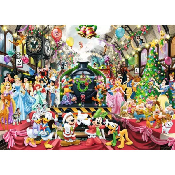 Puzzle RAVENSBURGER Ukrcavanje za Božić 1000 