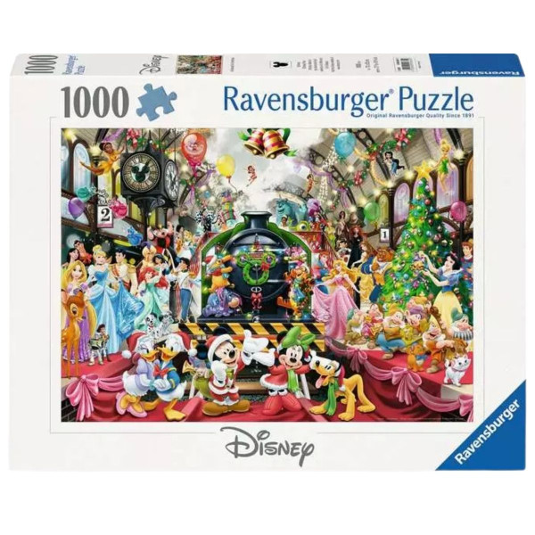 Puzzle RAVENSBURGER Ukrcavanje za Božić 1000 