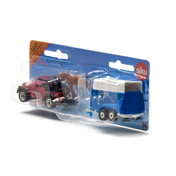 Džip sa prikolicom za konje SIKU 1651 