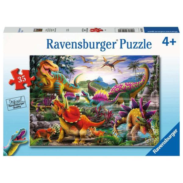 Puzzle RAVENSBURGER Strašni T-Rex 