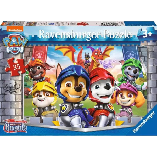 Puzzle RAVENSBURGER Patrolne šape 35 
