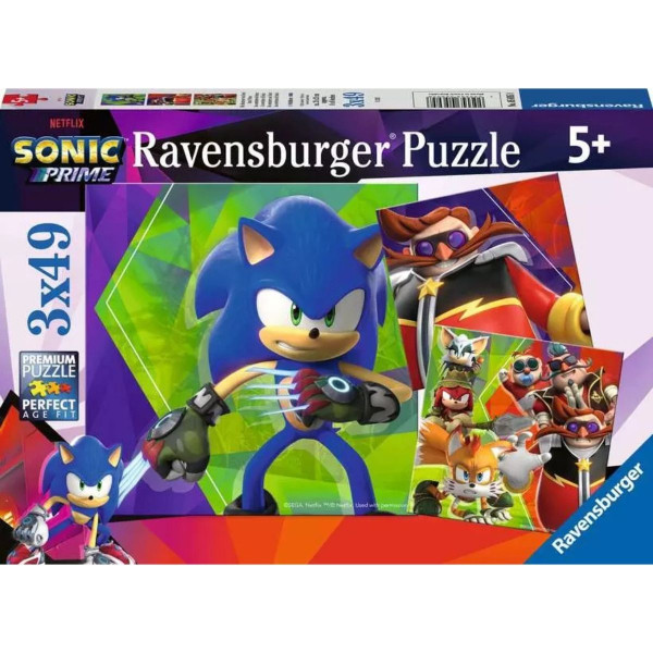 Puzzle RAVENSBURGER Sonic 3x49 