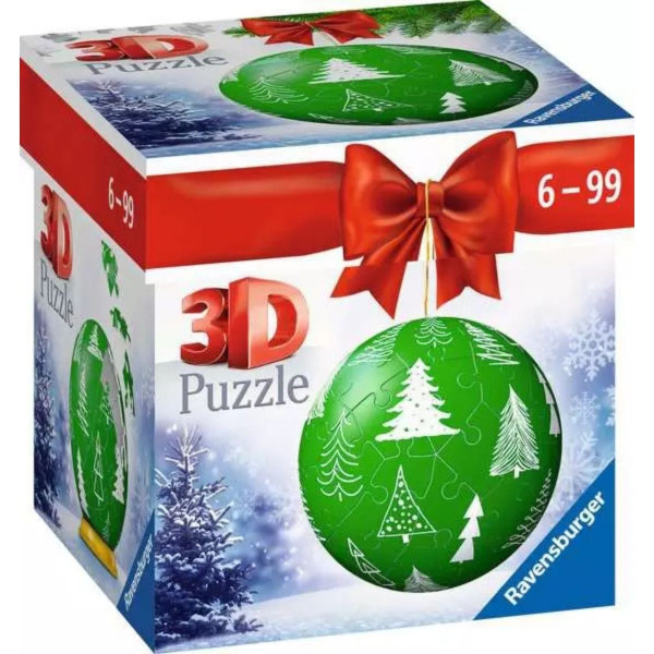 Puzzle 3D RAVENSBURGER Novogodišnja kugla 56 
