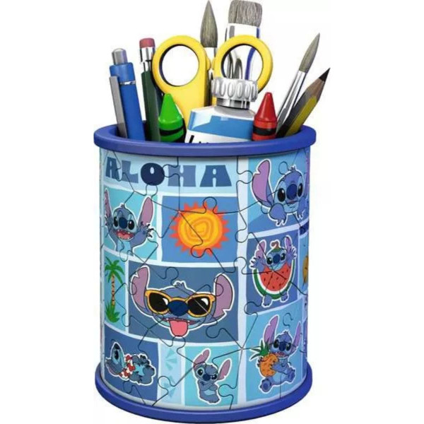 Puzzle 3D RAVENSBURGER Kutija za olovke Stitch 54 