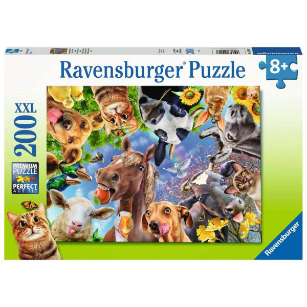 Puzzle RAVENSBURGER Smešan životnjski selfi 