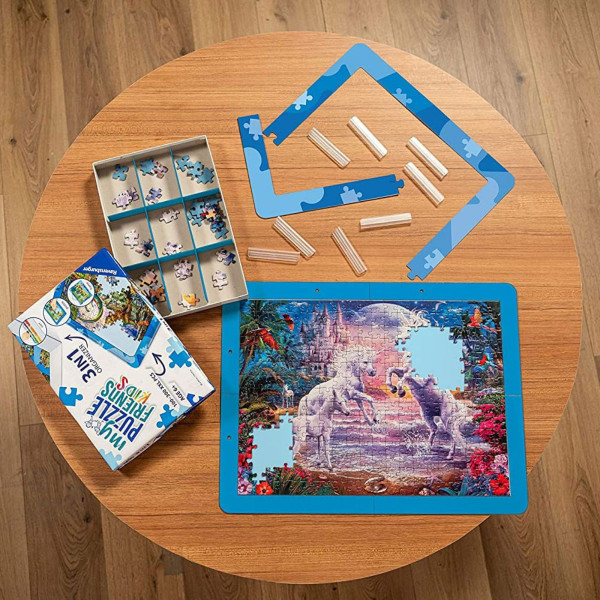 Puzzle organizator RAVENSBURGER 3u1 plavi 