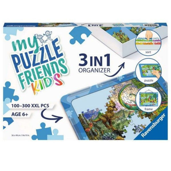 Puzzle organizator RAVENSBURGER 3u1 plavi 