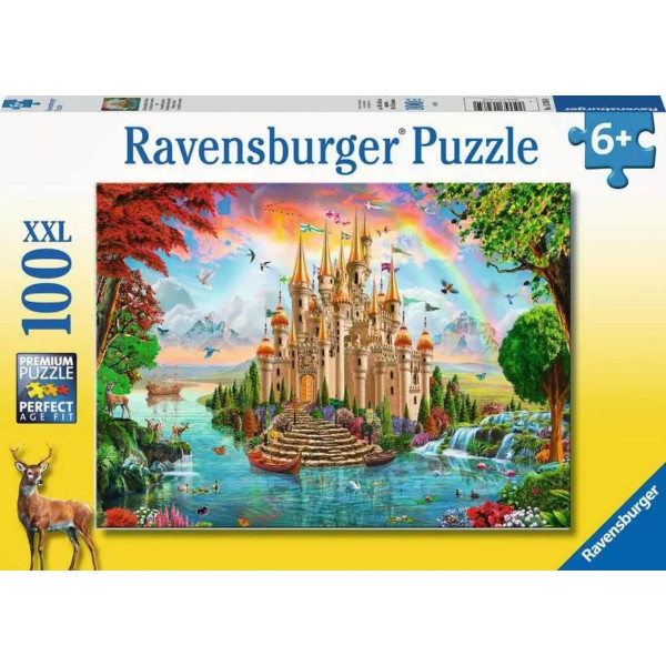 Puzzle RAVENSBURGER Dvorac i duga 100 