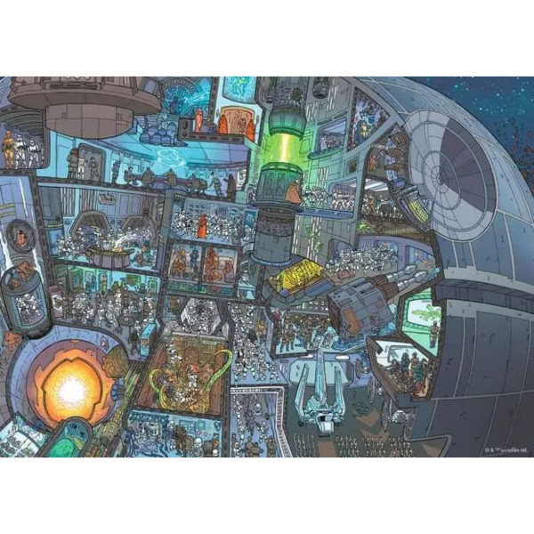 Puzzle RAVENSBURGER Star Wars 1000 