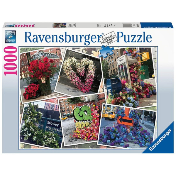 Puzzle RAVENSBURGER NYC cveće 1000 