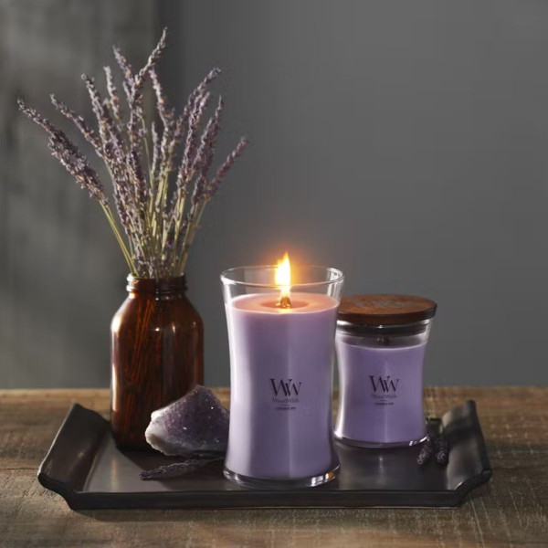 Sveća WOODWICK L Classic - Lavander Spa 