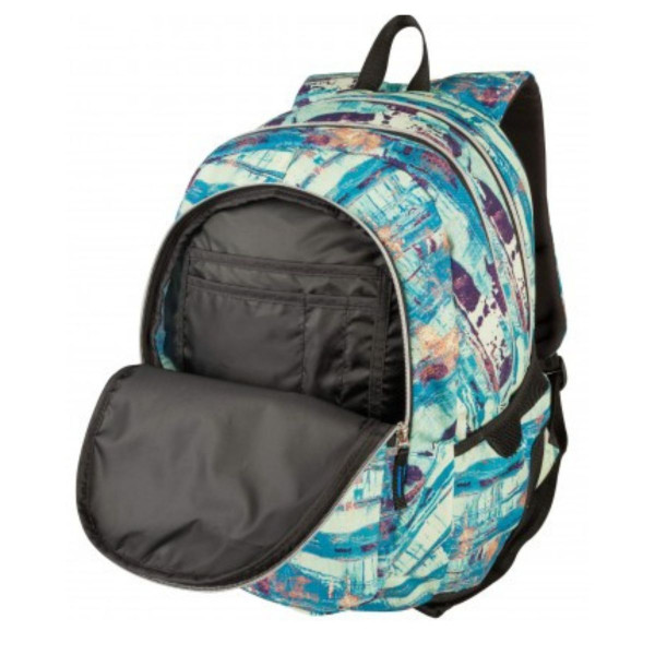 Školski ranac TARGET 3 zip Duel - Rust Blue 