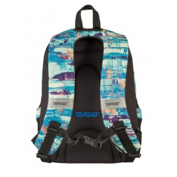 Školski ranac TARGET 3 zip Duel - Rust Blue 