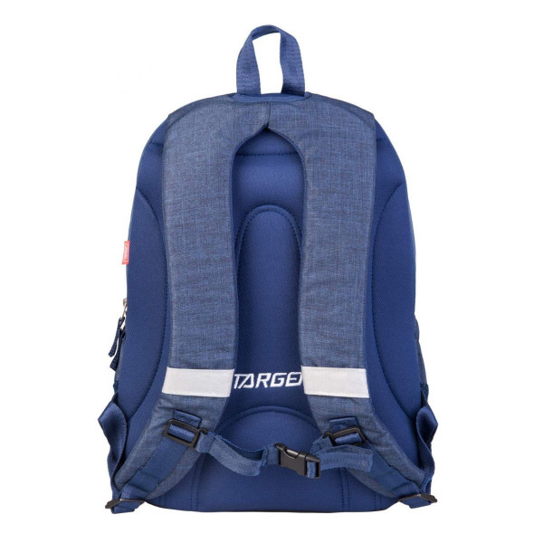 Školski ranac TARGET 3 zip Duel - Dark Jeans 