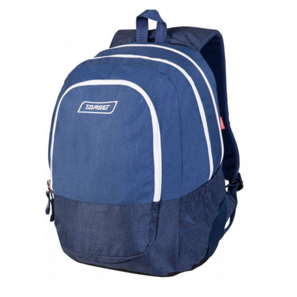 Školski ranac TARGET 3 zip Duel - Dark Jeans 