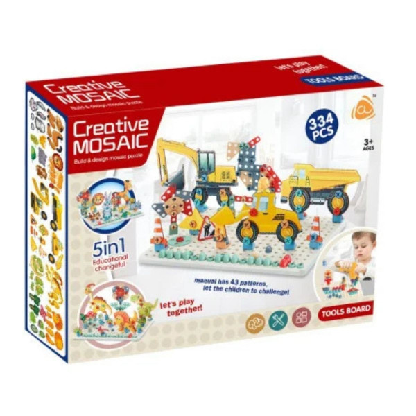 Slagalica kreativni mozaik životinje 