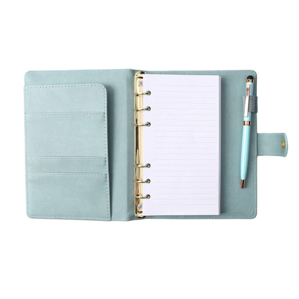 Poklon set notes i olovka TARGET Floral green 
