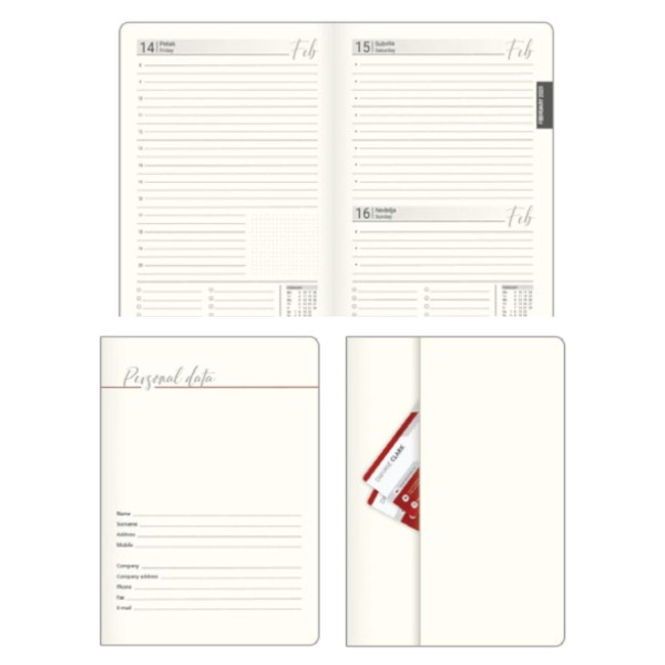 Datumirani rokovnik Garda A5 2025 