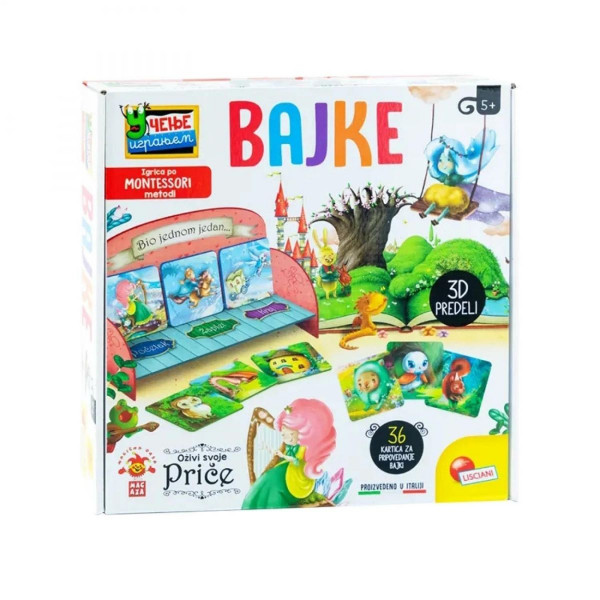 Kreativna igra bajke LISCIANI oživi svoje priče 