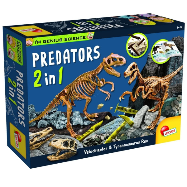Predatori LISCIANI edukativni set mali genije 
