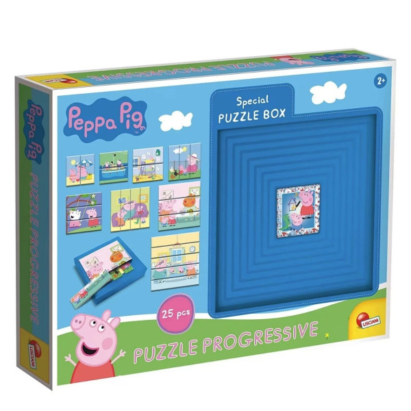 Slagalica LISCIANI Pepa Prase progresivna 