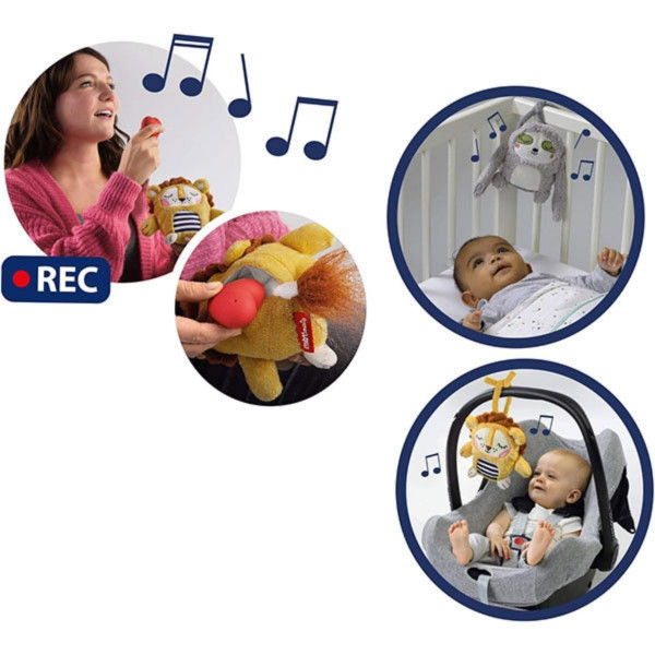 Pliš snimi zvuk SES Leo 