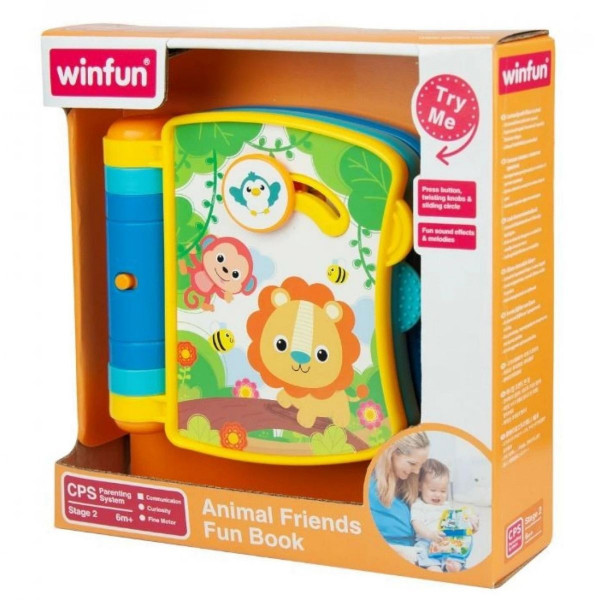 Baby edukativna knjiga životinje WINFUN 