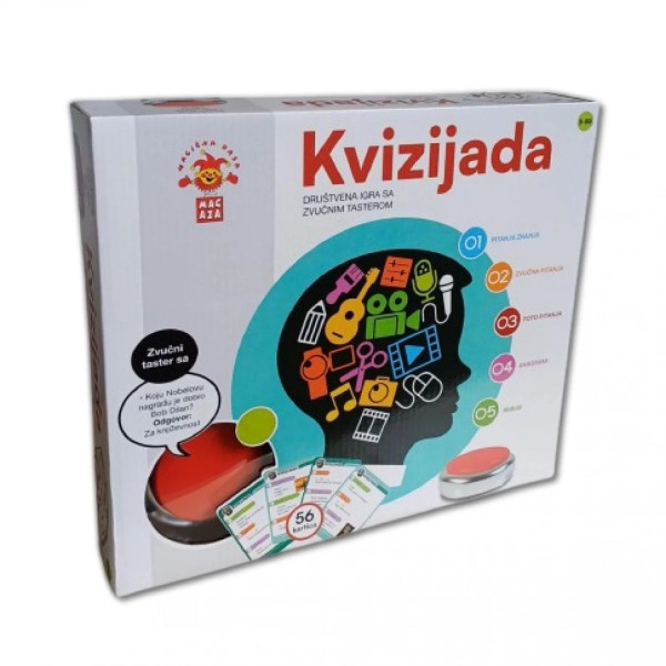 Kvizijada 2U1 društvena igra 