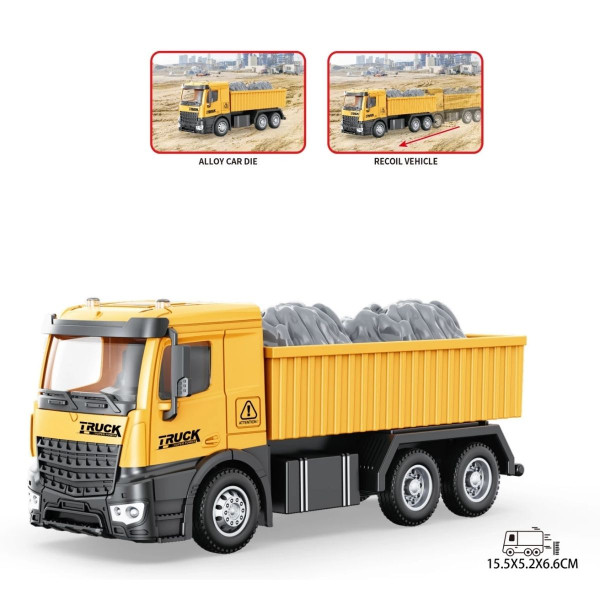 Metalni kamion 1:32 građevinski kiper 