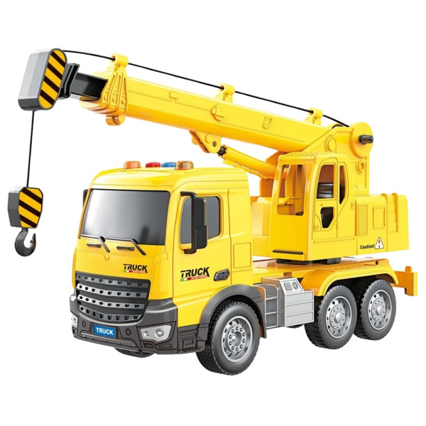Kamion 1:18 građevinska dizalica sa zvukom i svetlom 