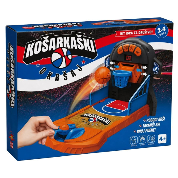 Košarkaški okršaj - društvena igra 