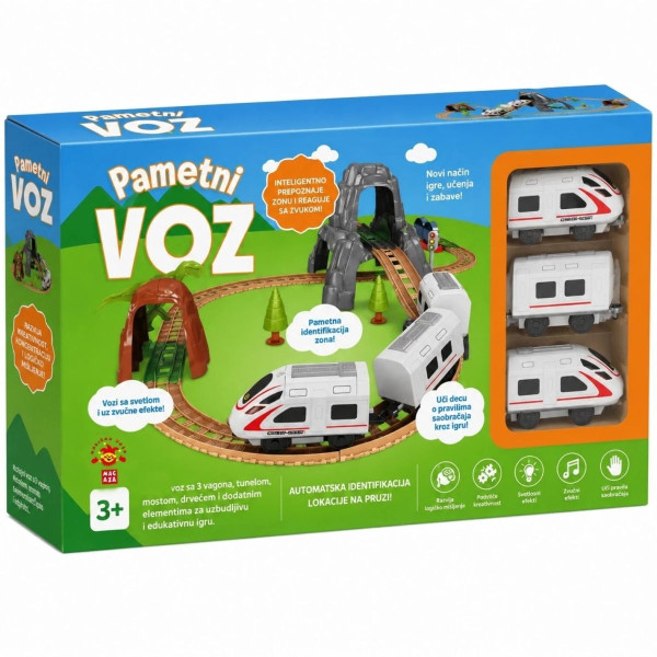 Pametni voz - edukativna igračka 
