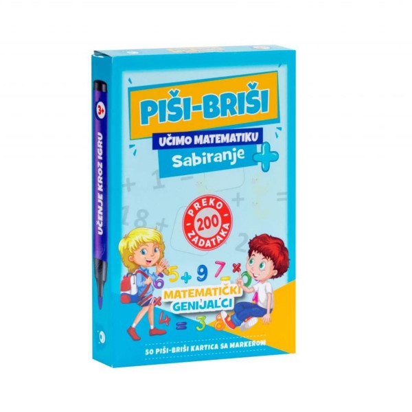 Piši-briši karte - sabiranje 