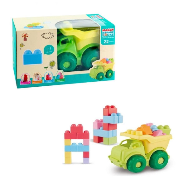 Kamion i mekane konstruktor kocke 