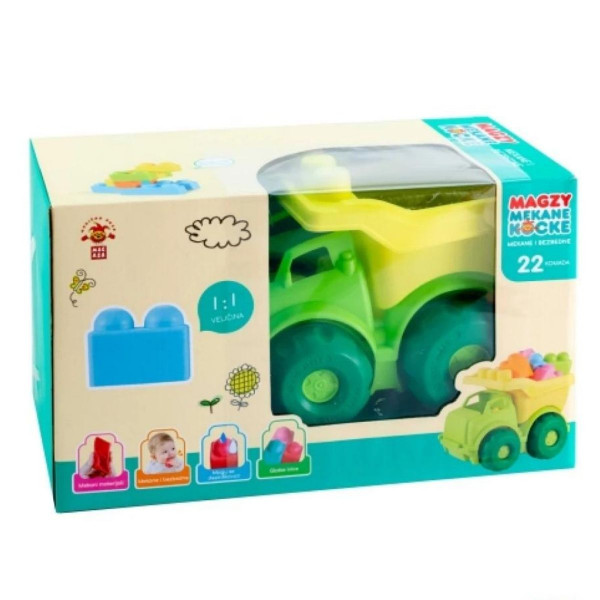 Kamion i mekane konstruktor kocke 