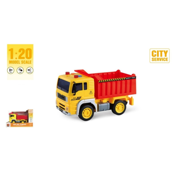 Kamion kiper 1:20 sa zvukom i svetlom 