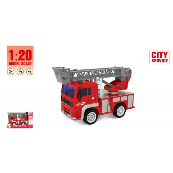 Kamion vatrogasni sa merdevinama 1:20 zvukom i svetlom 