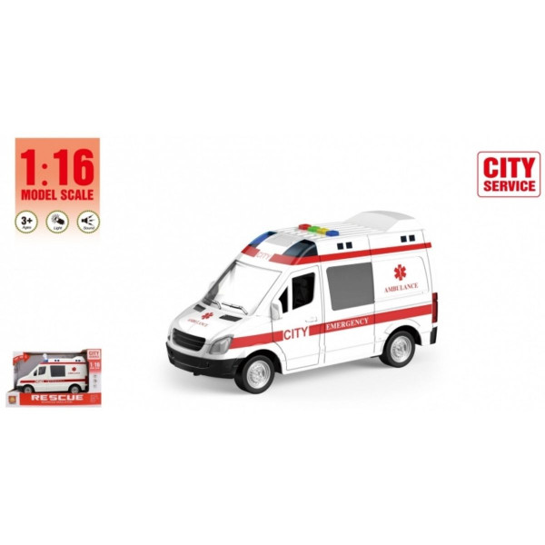 Kombi hitna pomoć 1:16 sa zvukom i svetlom 