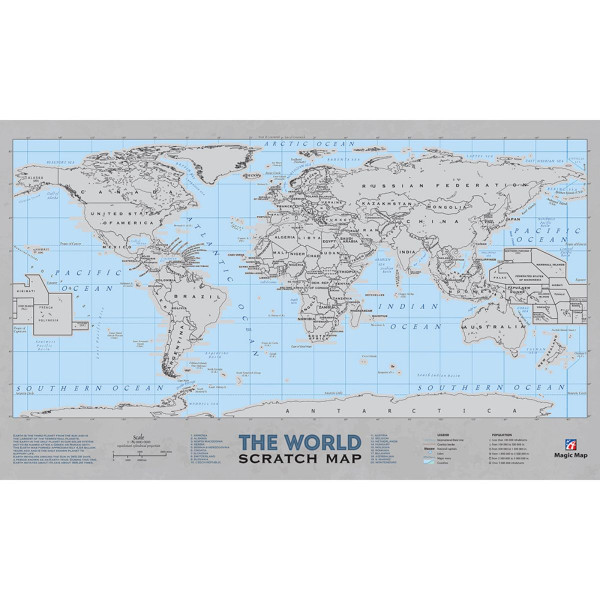 Greb greb mapa sveta MAGIC MAP 