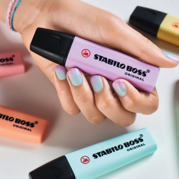 Tekst marker STABILO Boss pastel 
