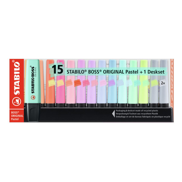 Set makera STABILO Boss Pastel 1/15 