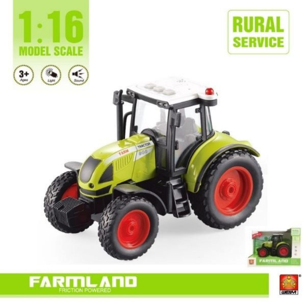 Traktor sa zvukom i svetlom 1:16 