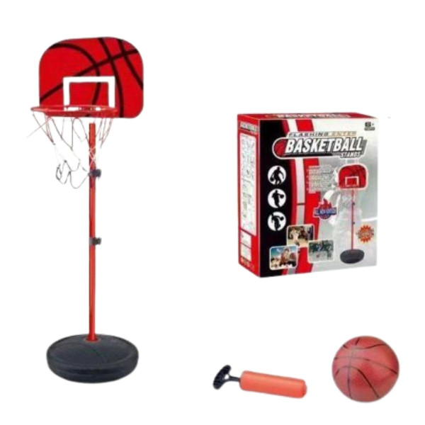 Koš na stalku sa loptom i pumpom 