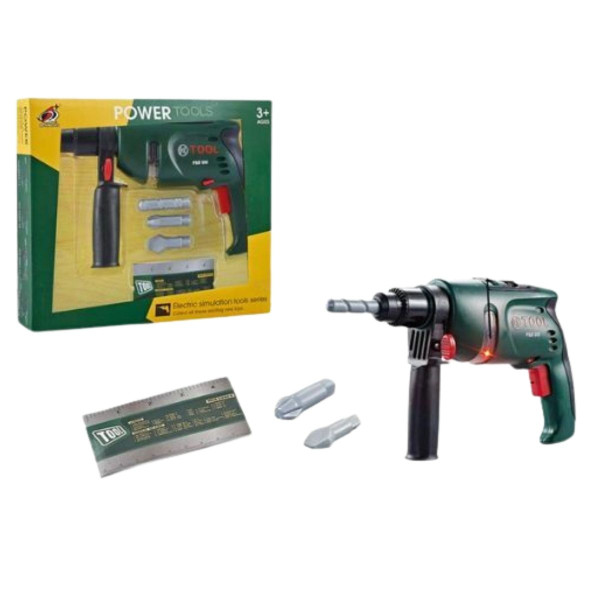 Aku bušilica sa zvukom i svetlom 