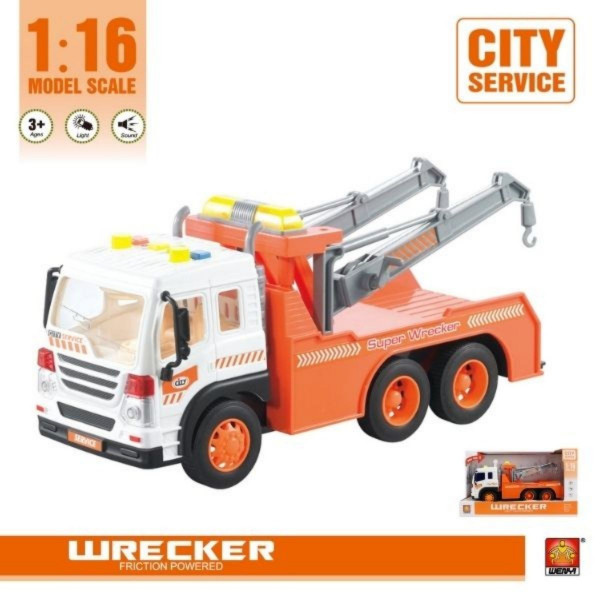 Kamion dizalica sa zvukom i svetlom 