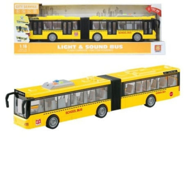 Zglobni autobus sa zvukom i svetlom 