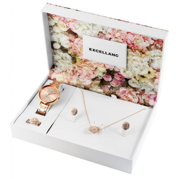 Ženski poklon set EXELLANC sat i nakit 