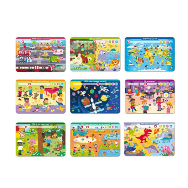 Pametna zvučna tabla - Milion zašto sa Robijem 