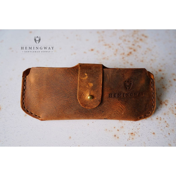Novčanik, futrola za naočare i pljoska HEMINGWAY Guerrilla gift box 