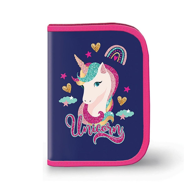 Puna pernica SCOOL 1 zip - Unicorn Dark 